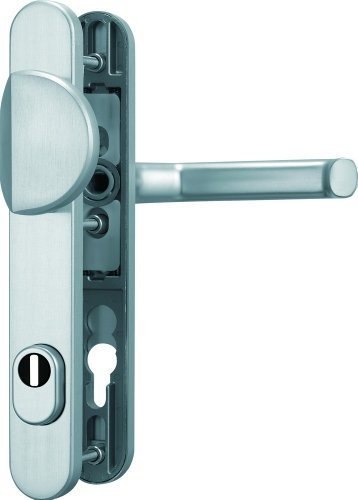 ABUS Tür-Schutzbeschlag SRG92 F1 aluminium mit Zylinderschutz 47956