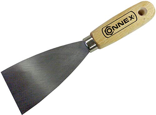 Connex COX880530 - Masilla cuchillo mango de madera de 30 mm