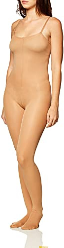 Capezio Collants ultra doux pour femme, L-XL, Marron clair, Large-X-Large