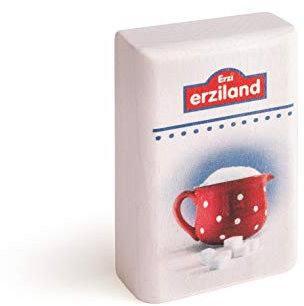 Erzi 19020 Zucker aus Holz, Kaufladenartikel für Kinder, Rollenspiele