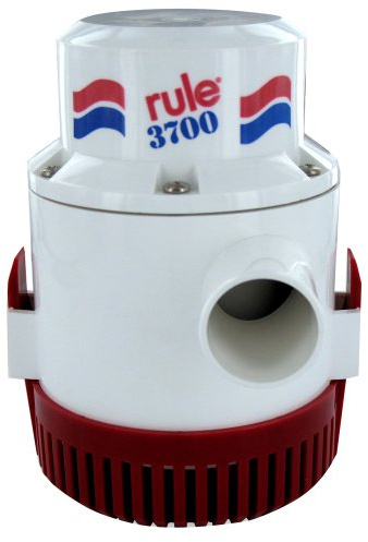 Rule 14A High Performance 3700 Submersible Bilge Pump, 12V