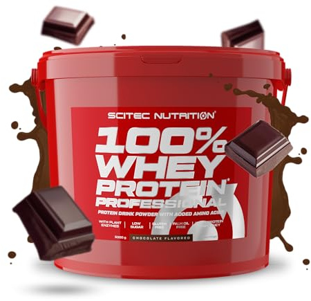 Scitec Nutrition 100% Whey Protein Professional - Concentrado y aislado