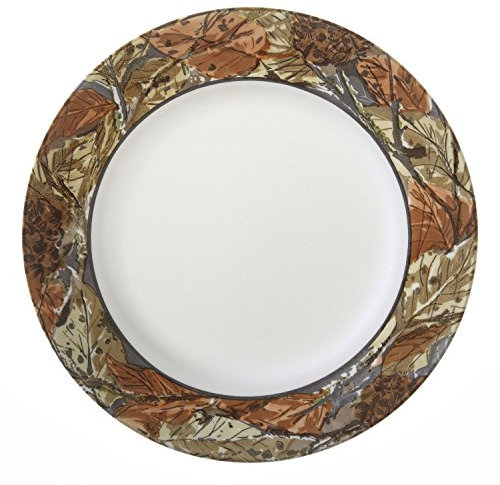 CORELLE Impressions Woodland Leaves 10-3/4 Dinner Plate