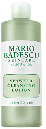 Mario Badescu Seaweed Cleasing Lotion for Combination, Dry and Sensitive Skin |Facial Toner that Clarifies and Replenishes |Formulated with Witch Hazel & Bladderwrack Extract| 16 FL OZ