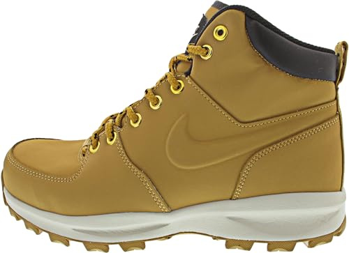 NIKE Men's Manoa Leather Boot, Haystack/Haystack/Velvet Brown, 10 D(M) US