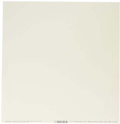 Bazzill basics papper bazzill basics papper, 25 ark att sätta på, grafiskt mönster/puff beige, gräddvit (30,5 x 30,5 cm)