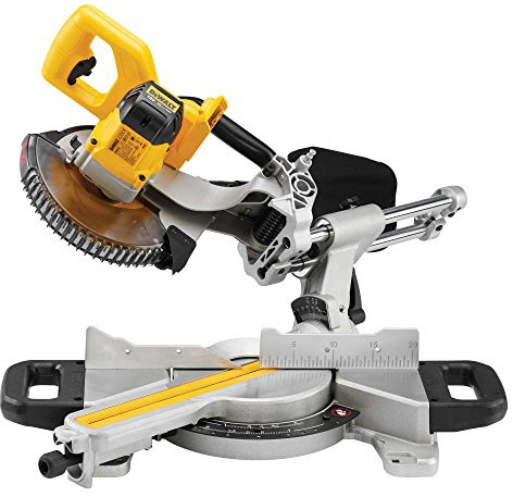 Dewalt DCS365M2 18 V 184 mm Cordless Mitre Saw - Yellow