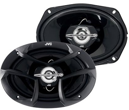 JVC CS-J6930 Sistema de altavoces de 2 vías coaxial, Negro