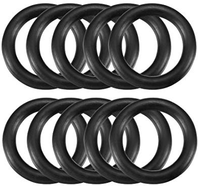 sourcing map Pack mit 10 O-ringe metrische Dichtung Dichtring 3mm breit | 20mm Außendmr., Nitrilkautschuk, 14mm Innendmr.