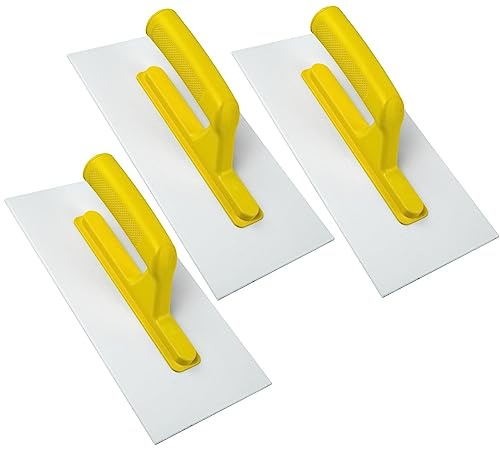 3 x Kunststoff ABS 27,9 cm Rendering texturierend Top Coat Kelle 270 x 130 mm (0327g3)