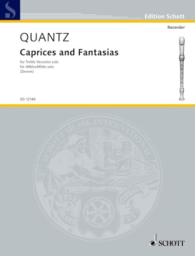 Caprices and Fantasias: Alt-Blockflöte. (Edition Schott)