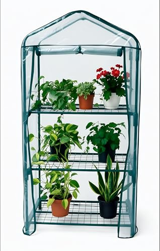 ALTADEX Invernadero 3 BANDEJAS PVC (68X49X125CM)