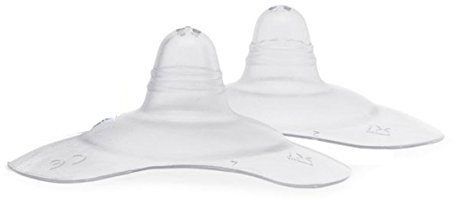 Chicco 00002253000000 Brusthütchen, klein Silikon, transparent