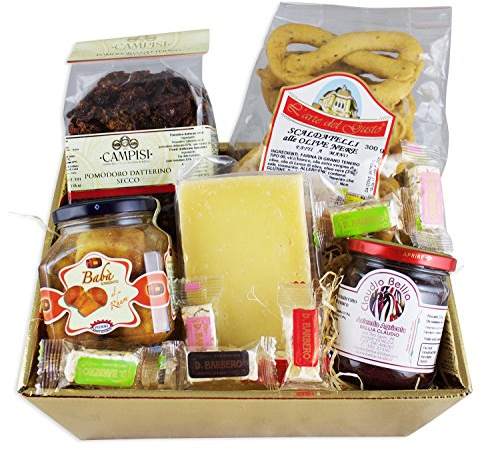 Delikatessen Geschenkkorb DOLCE&SALATO mit ausgesuchten italienischen Spezialitäten Feinkost
