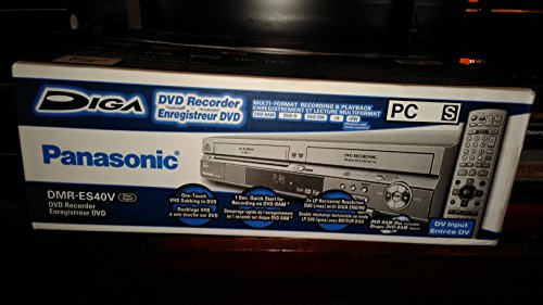 Panasonic DMR-ES40VS VHS / DVD Recorder Silver