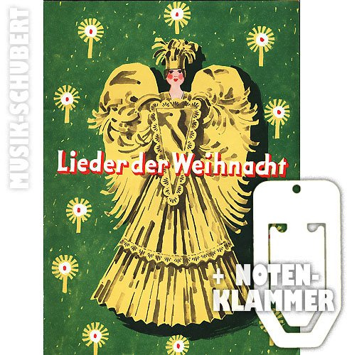Lieder der Weihnacht inkl. praktischer Notenklammer - 100 bekannte Weihnachtslieder zum Singen und zum Spielen für Klavier und 2 Melodiestimmen ad lib. gesetzt (Taschenbuch) von Fidelio F. Finke, Diethard Hellmann, Siegfried Köhler u.a. (Noten/Sheetmusic)