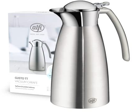 alfi Isolierkanne Gusto TT, Edelstahl mattiert 0,6 l