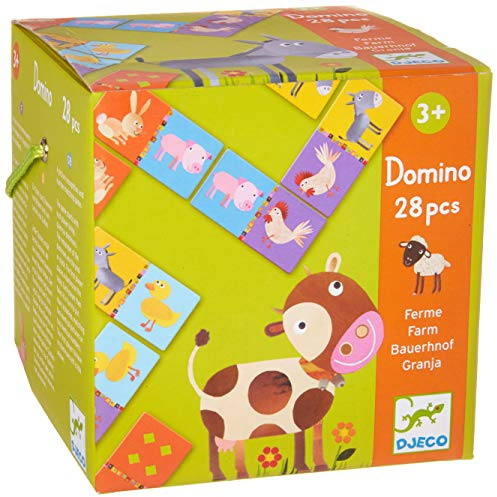 Djeco Domino Zwierzeta z farmy