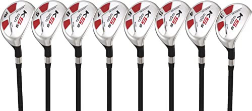 Majek Golfschläger für Senioren, alle Hybrid-Set für Damen ab 55 Jahren, Rechtshänder, komplettes Hybrid-Komplettset #3, 4,5, 6, 7, 8, 9 PW, Lady Flex Rechtshänder, einfach, übergroße Schläger