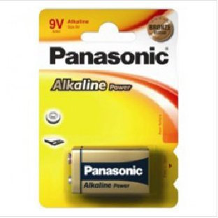 Panasonic Alkaline 9v Card of 1