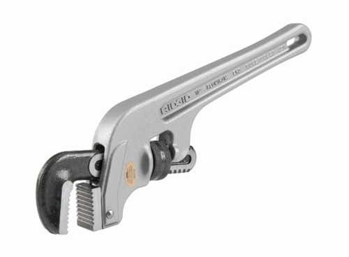 RIDGID 90107 E-910 Aluminum End Wrench, 10-inch Plumbing Wrench,Silver,Small