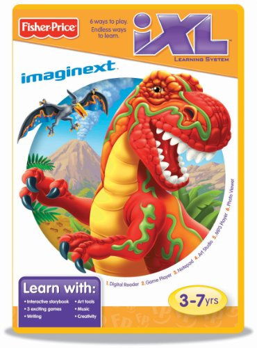 Fisher-Price iXL Learning System Software Imaginext Dinosaurs by Fisher-Price