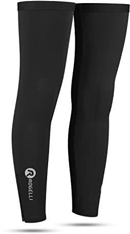 Rogelli 009.008, Erwachsene Radsport Beinlinge, Schwarz, XS/S