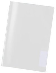 Hefthülle/Heftschoner Transparent (A6 / 10,5 x 14,8 cm) Extrastarke Folie