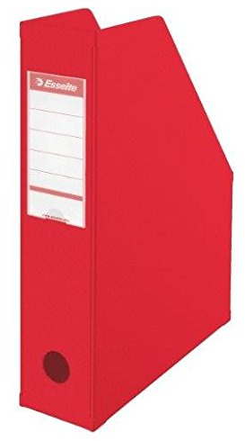 Esselte Stehsammler, A4, Pappe mit PVC-umschweisst, rot
