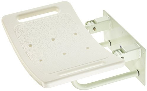 Homecraft Wall Mounted Shower Seat, Folding Bathroom Safety Aid, Added Safety, Independence, & Stability, Handicapped, Disabled, Elderly, & Recovering Daily Living Aid (Eligible for VAT relief in the UK)