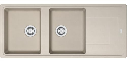 Franke - Évier de cuisine - Evier TITAN FRADURA TTD621 Beige (sous meuble 80cm) 1160x500x190mm