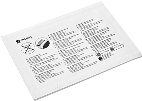 Rexel Feuilles lubrifiantes pour destructeur de Documents 6 Stück