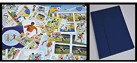 Goldhahn Fußball Kollektion im Großformat Einsteckalbum Briefmarken für Sammler
