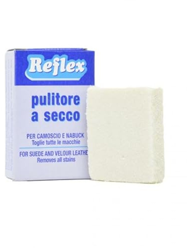 REFLEX - PULITORE A SECCO PER CAMOSCIO E NABUCK - L'UNICO MODO PER TOGLIERE TUTTE LE MACCHIE