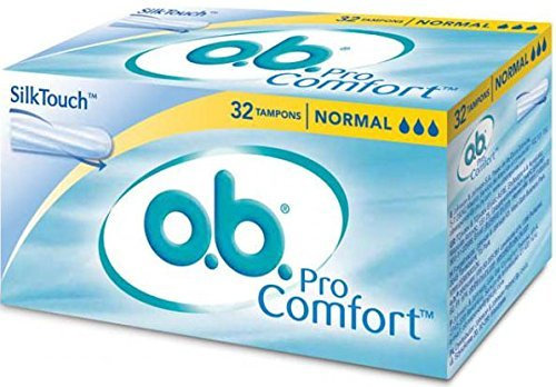 Johnson & Johnson – O.B. Pro Comfort Tampons 32 PCS Normal by