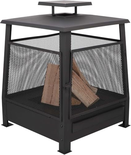 Esschert Terrassenofen Pagode mit Gitter, FF122