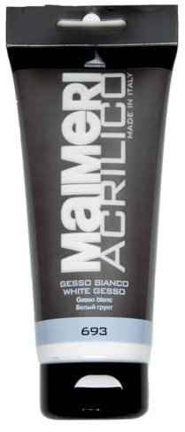 Maimeri – Gesso Acrylglas, 200 ml, Weiß