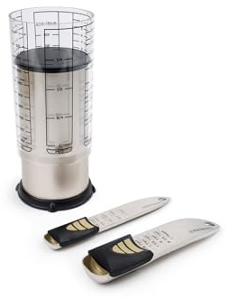 KitchenArt 56210 Pro 2 Cup Gift Set, Champagne Satin Finish