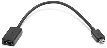 OTG USB Adapter Kabel für (5. Generation) Amazon Fire 17,8 cm Fire HD 8, fire HD 10, und (4. Generation) Amazon Fire HD 6, fire HD 7, fire HDX 8,9 – Buchse Adapter von Dragon Trading®