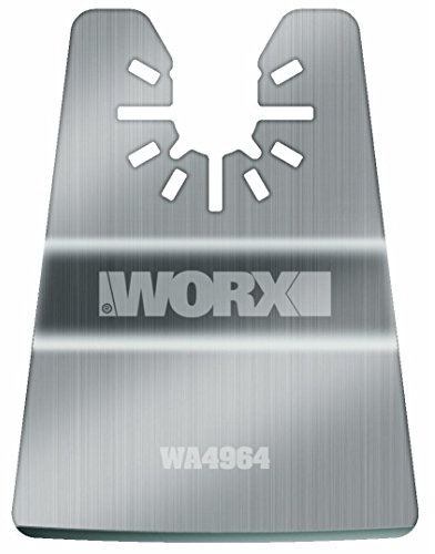 WORX WA4964 harte Schaberklinge, 1 Stück | Einfaches Entfernen von Farbe, Klebstoff, Spachtelmasse und Beschichtungen dank des robusten Universalmessers