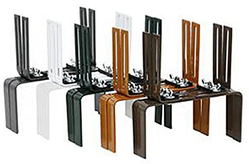 Siena Garden Blumenkastenhalter H-Form braun für Brüstungen, Anzahl: 1 Stück