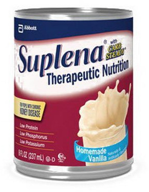Suplena with Carb Steady Nutritional Supplement ( SUPLENA W/CARB STEADY, VAN, 8OZ CAN ) 24 Each / Case