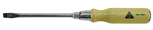 HaWe 211.10 Schlitz-Schraubendreher mit Sechskant-Holzheft 175x10mm