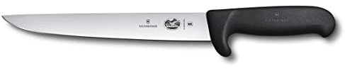 Victorinox Fibrox Kochmesser, Stechmesser, Extra Scharfe Klinge, Rostfreier Stahl, Spülmaschinengeeignet, Swissmade
