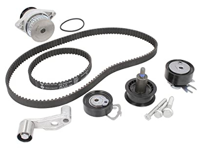 INA 530 0089 30 Wasserpumpe + Zahnriemensatz 24 mm mit Dichtung Kompatibel mit VW Golf 4 Schrägheck 1J1 Golf 4 Variant 1J5 Lupo 6X1, 6E1 POLO 6N2, AUDI A2 8Z0