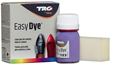 TRG The One Easy Dye, Farbe zur Wiederherstellung der Lederschuhfarbe, Violett (123 Purple), 25 ml
