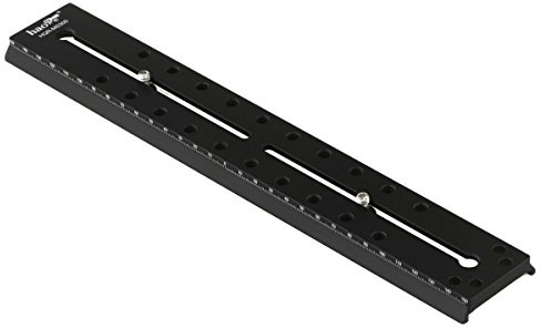 Haoge 300mm Rapid Connect Long Sliding Quick Release Plate for Benro S4 S6 S7 S8 BV4 BV6 BV8 BV10 for Sirui VH-10 VH-10X VH-15 VH-90 BCH-10 BCH-20 Tripod Fluid Video Head