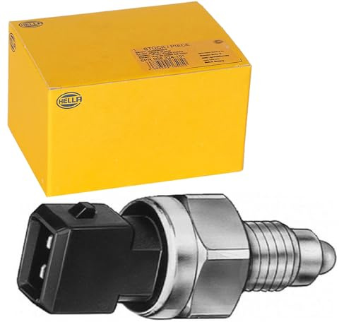 HELLA 6ZF 007 673-001 Interruptor, piloto de marcha atrás - 12V - 2polos - atornillado - Contacto de cierre - eléctrico - Caja de cambios manual