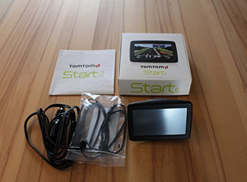 TomTom Start 20 Central Europe Traffic Navigationssystem (11cm (4,3 Zoll) Display, IQ Routes, Fahrspurassistent, Parkassistent, integrierte Halterung)
