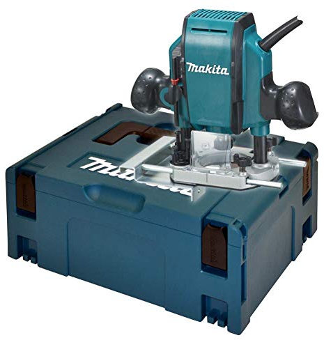Défonceuse 900W Ø8 mm dans coffret Makpac - MAKITA RP0900XJ
